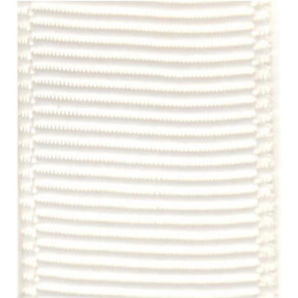 Papilion Papilion R074200230028100Y .88 in. Grosgrain Ribbon 100 Yards - Antique White R074200230028100Y - main